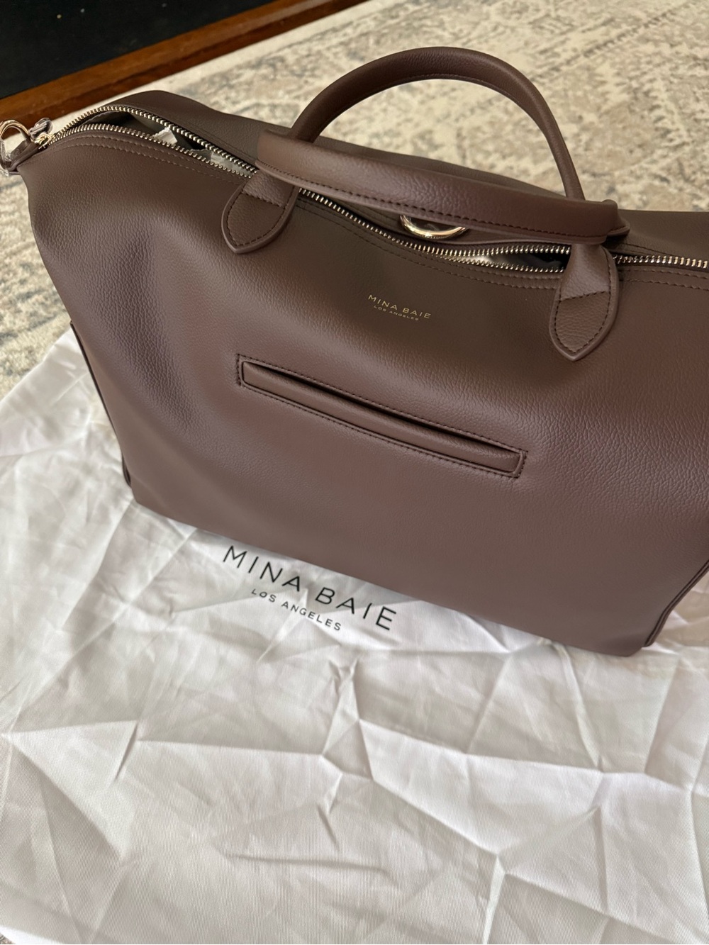 MINA BAIE - EMMY diaper bag - full